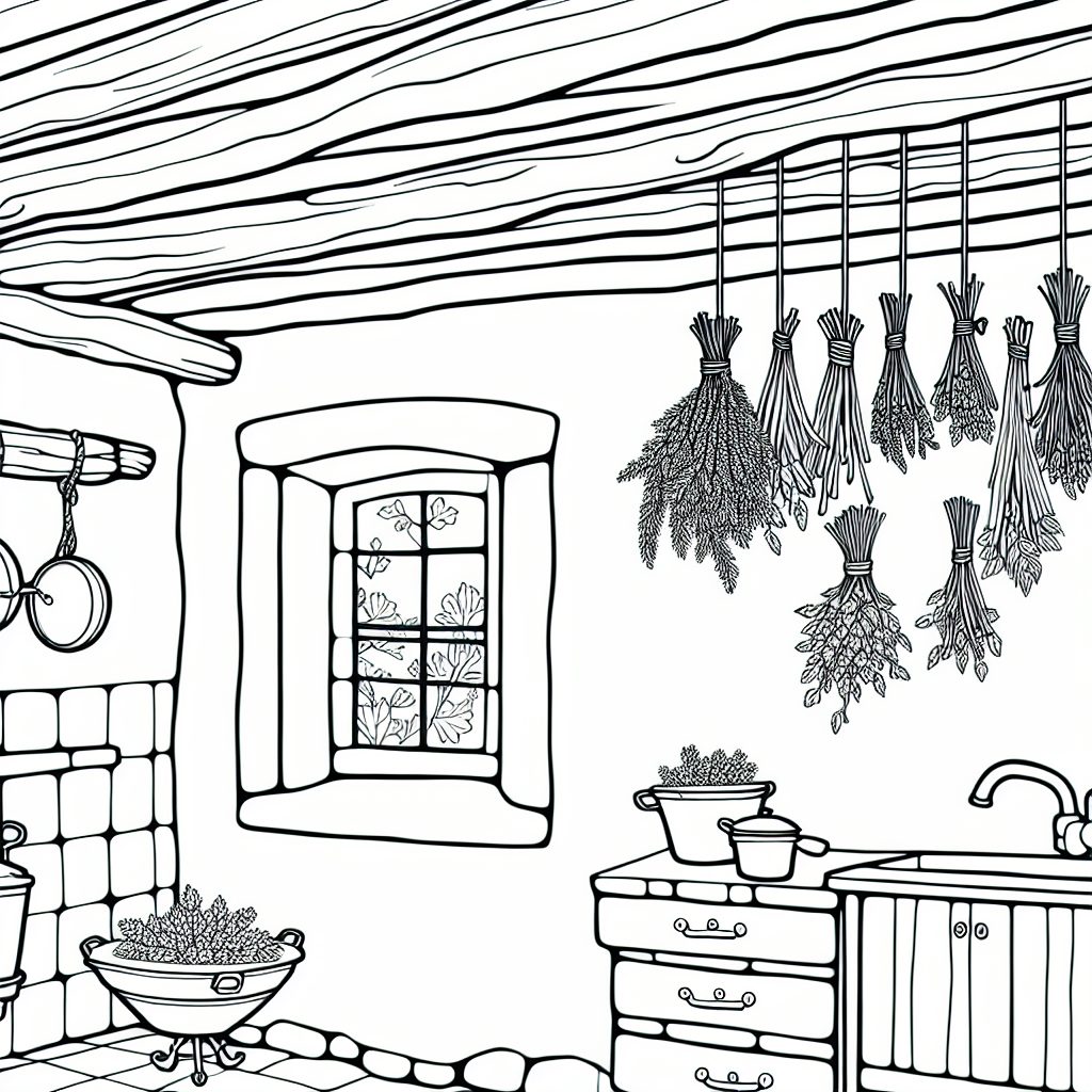 Cottage Kitchen Herbs