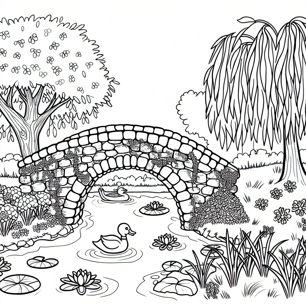 Meadow Stream Bridge