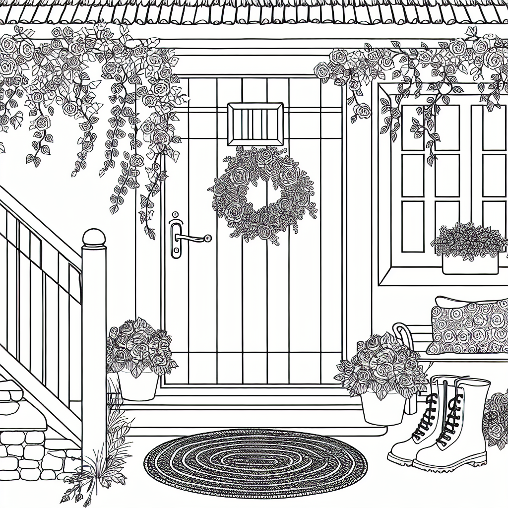 Cottage Door Welcome